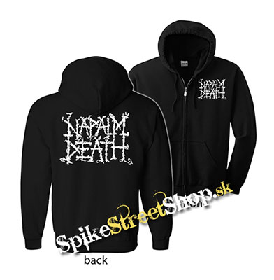 NAPALM DEATH - Logo - mikina na zips