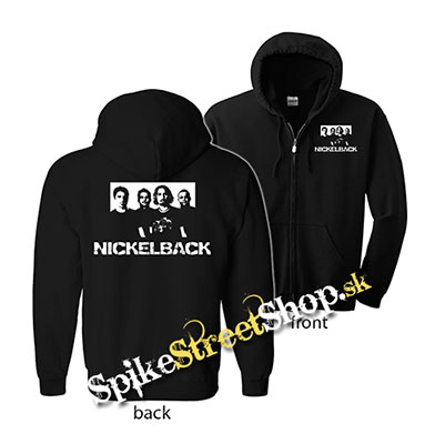 NICKELBACK - Logo & Band - mikina na zips
