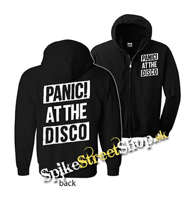PANIC! AT THE DISCO - Big Logo - mikina na zips