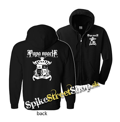 PAPA ROACH - Logo - mikina na zips