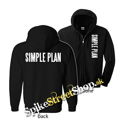 SIMPLE PLAN - Logo - mikina na zips
