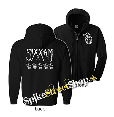 SIXX A.M. - mikina na zips