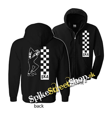 SKA - Tancujúca postavička - mikina na zips