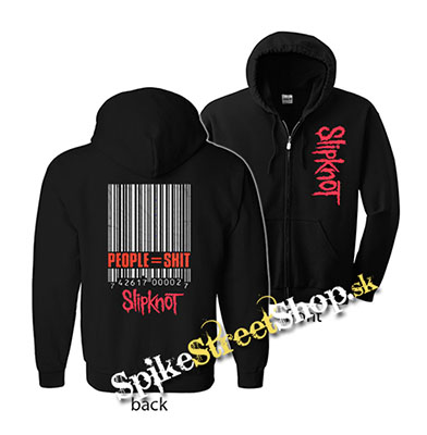 SLIPKNOT - People Shit - mikina na zips