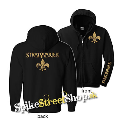 STRATOVARIUS - Gold Logo Vintage - mikina na zips