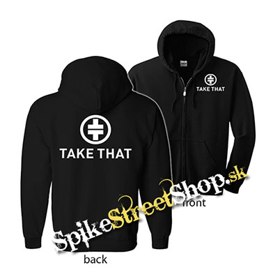 TAKE THAT - Logo - mikina na zips