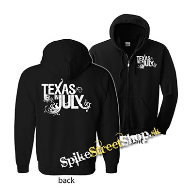TEXAS IN JULY - Logo - mikina na zips