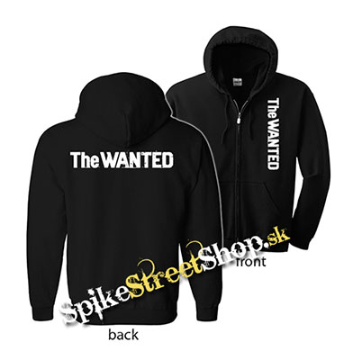 THE WANTED - Logo - mikina na zips