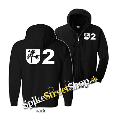 U2 - Logo - mikina na zips