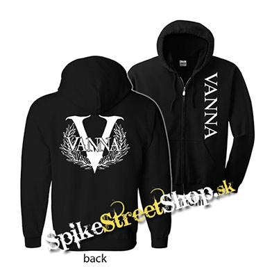 VANNA - Logo - mikina na zips