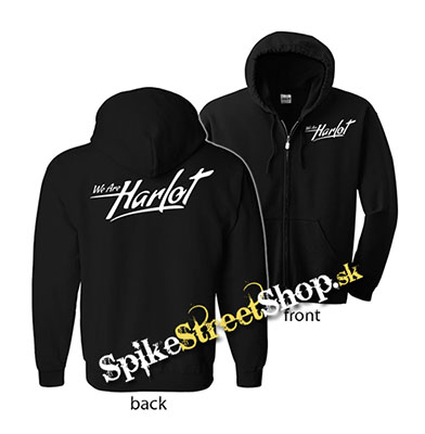 WE ARE HARLOT - Logo - mikina na zips