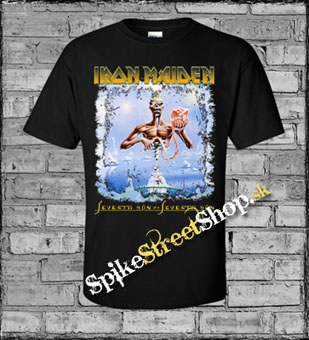 IRON MAIDEN - Seventh Son Of A Seventh Son - čierne pánske tričko