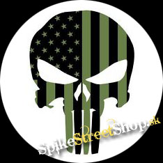 PUNISHER - LEBKA - Woodland Mask - odznak