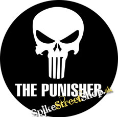 PUNISHER - Logo & Lebka - odznak