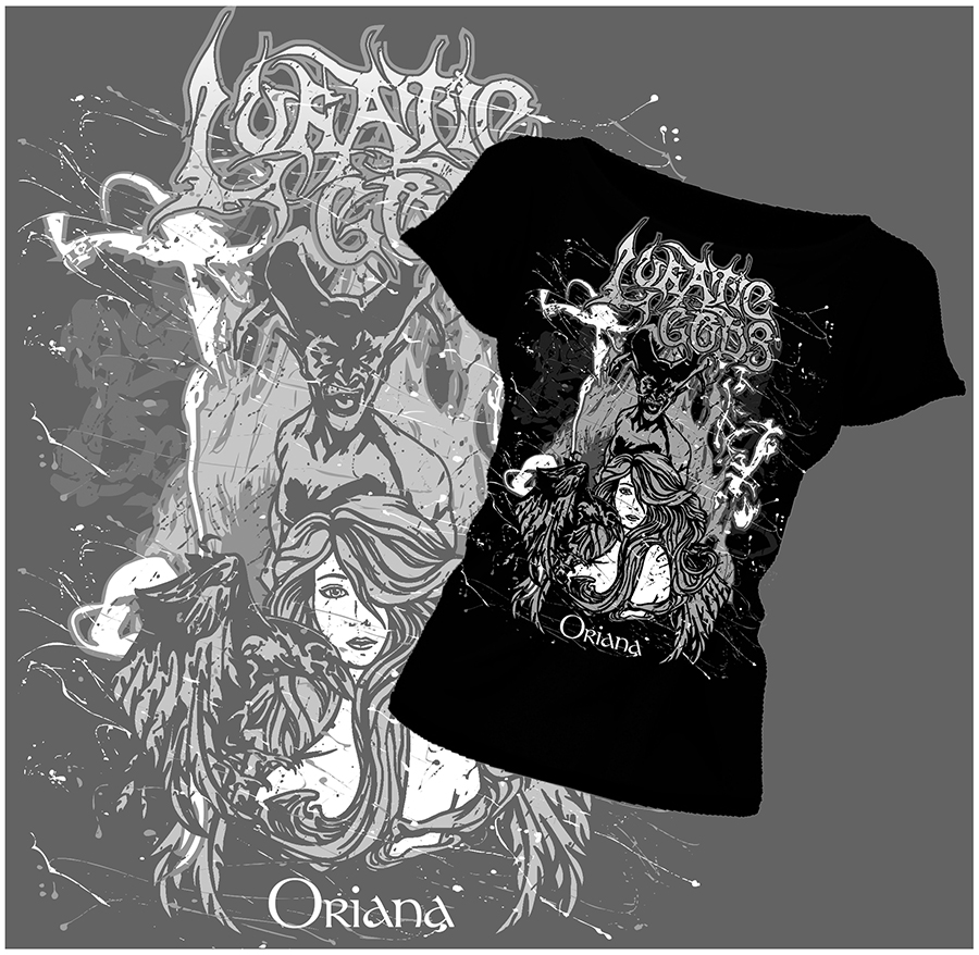 LUNATIC GODS - Oriana - dámske tričko