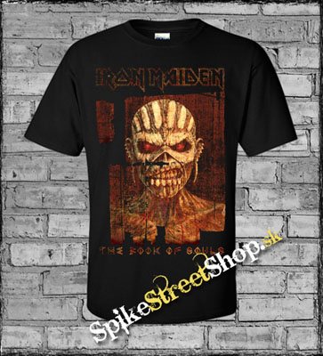 IRON MAIDEN - Book Of Souls Papyrus - čierne pánske tričko
