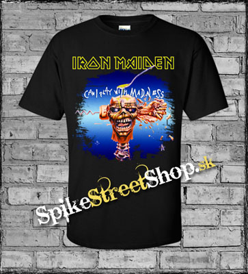 IRON MAIDEN - Can I Play With Madness - čierne pánske tričko