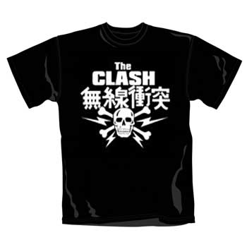 CLASH - Skull - čierne pánske tričko