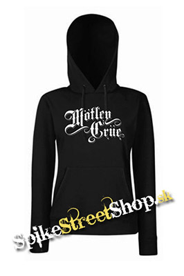 MOTLEY CRUE - Logo - čierna dámska mikina