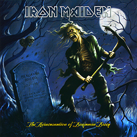 IRON MAIDEN - Benjamin Breeg - štvorcová podložka pod pohár