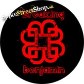 BREAKING BENJAMIN - Red Logo - okrúhla podložka pod pohár