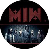 MOTIONLESS IN WHITE - Band Motive 2 - okrúhla podložka pod pohár