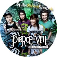 PIERCE THE VEIL - Band - okrúhla podložka pod pohár