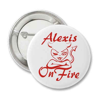 ALEXIS ON FIRE - Motive 4 - okrúhla podložka pod pohár
