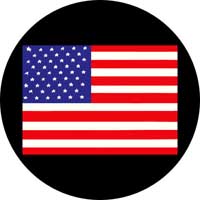 AMERICKÁ ZÁSTAVA - okrúhla podložka pod pohár