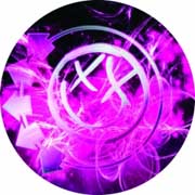 BLINK 182 - Pink Smile - okrúhla podložka pod pohár
