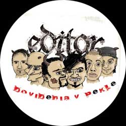 EDITOR - Dovidenia v pekle - okrúhla podložka pod pohár