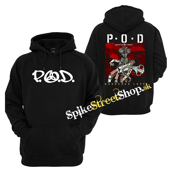 P.O.D. - Murdered Love - čierna pánska mikina 