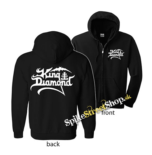 KING DIAMOND - Logo - mikina na zips
