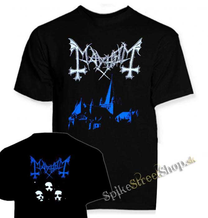 MAYHEM - De Mysteriis Dom Sathanas - čierne pánske tričko