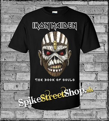 IRON MAIDEN - Book Of Souls Mask - čierne pánske tričko