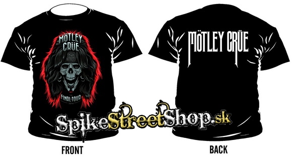 MOTLEY CRUE - Final Tour - čierne pánske tričko