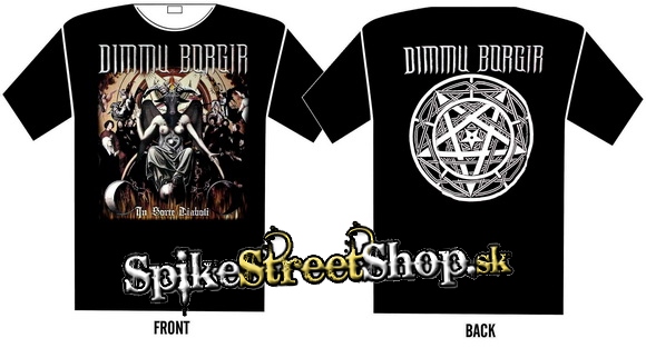 DIMMU BORGIR - In Sorte Diaboli - čierne pánske tričko
