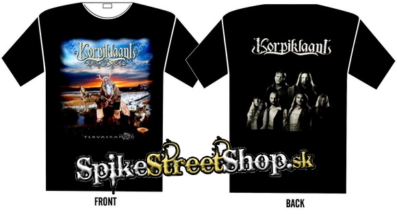 KORPIKLAANI - Tervaskanto - čierne pánske tričko