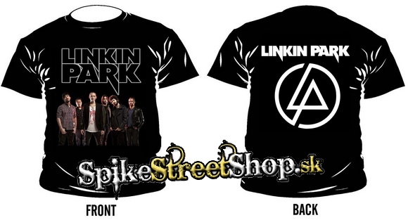 LINKIN PARK - Colour Band - čierne pánske tričko