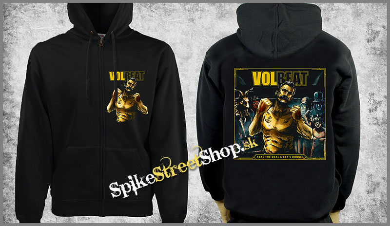 VOLBEAT - Seal The Deal & Let's Boogie - čierna pánska mikina na zips