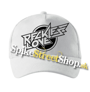 RECKLESS LOVE - Logo - biela šiltovka (-30%=AKCIA)