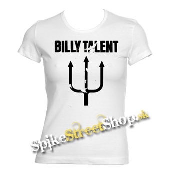 BILLY TALENT - Logo - biele dámske tričko