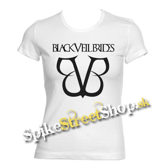BLACK VEIL BRIDES - Logo - biele dámske tričko