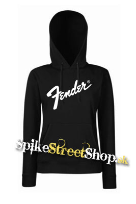 FENDER - Logo - čierna dámska mikina