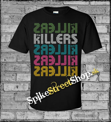 KILLERS - Multi Logo - čierne pánske tričko