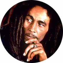BOB MARLEY - Motív 02 - odznak