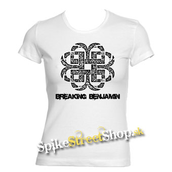 BREAKING BENJAMIN - Logo - biele dámske tričko
