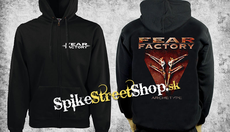 FEAR FACTORY - Archetype - čierna pánska mikina na zips
