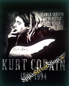 KURT COBAIN - 1967-1994 - chrbtová nášivka