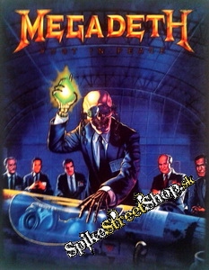 MEGADETH - Rust In Peace - chrbtová nášivka